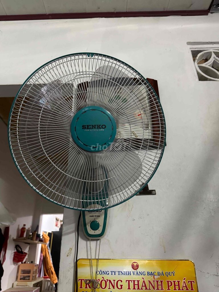 Quạt treo tường Senko TC1626 Xanh ngọc. Mua bán Quạt tại Quận Gò Vấp Tp Hồ Chí Minh được đăng bởi ThaoChi hình 1