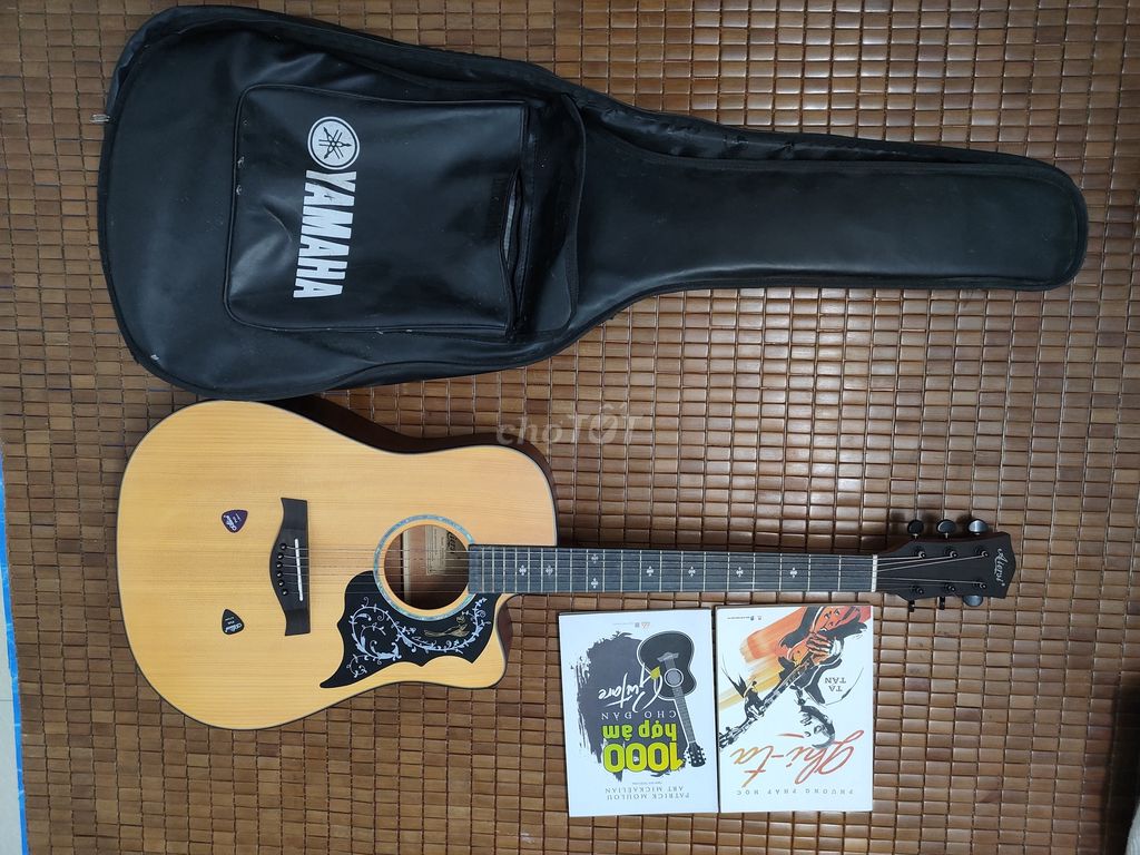 Đàn guitar acoustic Aiersi SG02SMC-41 Nâu. Mua bán Nhạc cụ tại Quận Bắc Từ Liêm Hà Nội được đăng bởi Minh Đức hình 1