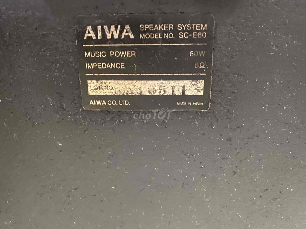 loa AI Wa E60 loa bass 20cm 2 way 60w 8om. Mua bán Tivi, Âm thanh tại Quận 11 Tp Hồ Chí Minh được đăng bởi Duy Nguyễn hình 6