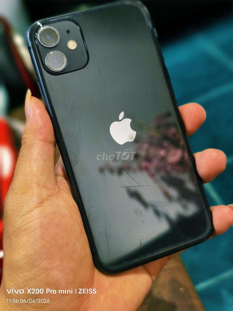 Apple iPhone 11 64GB Đen Đã qua sử dụng. Mua bán Điện thoại tại Quận Tân Bình Tp Hồ Chí Minh được đăng bởi Táo Bán Lổ hình 1