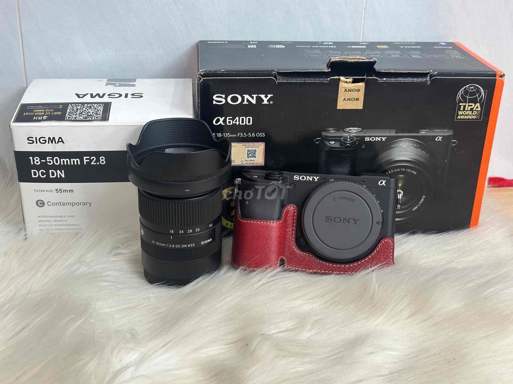 Máy ảnh Sony A6400 Đen kèm sigma 18-50mm. Mua bán Máy ảnh, Máy quay tại Quận 5 Tp Hồ Chí Minh được đăng bởi Phan Thế Phong  hình 1