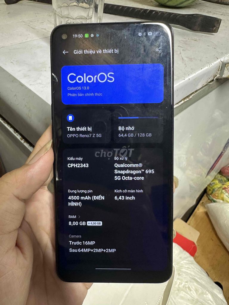 OPPO Reno7 Z 5G Đen 128GB. Mua bán Điện thoại tại Quận 8 Tp Hồ Chí Minh được đăng bởi Quyền hình 1