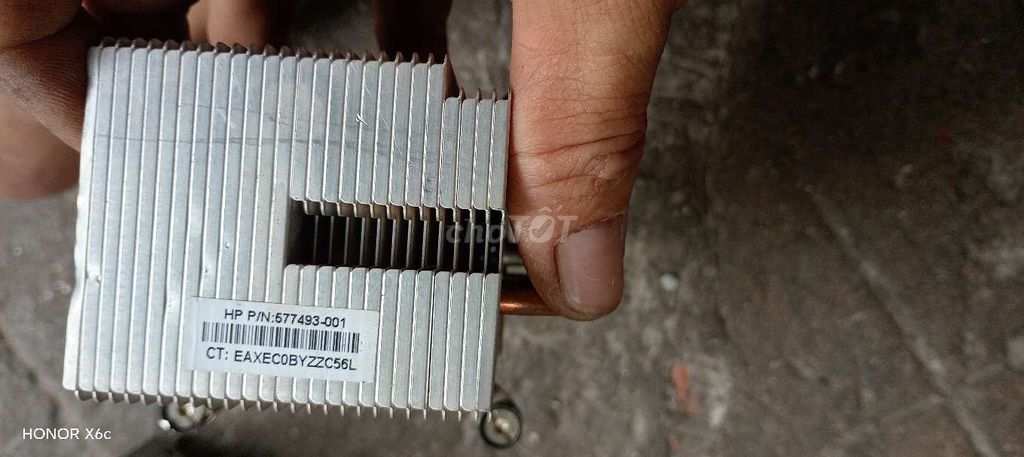 Tản nhiệt CPU HP 677493-001 Nhôm Đồng. Mua bán Phụ kiện (Màn hình, Chuột...) tại Quận 8 Tp Hồ Chí Minh được đăng bởi  poony house hình 1