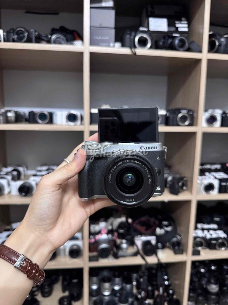 Máy ảnh Canon M6 Đen. Mua bán Máy ảnh, Máy quay tại Quận Liên Chiểu Đà Nẵng được đăng bởi Ty camera  Đà Nẵng hình 1