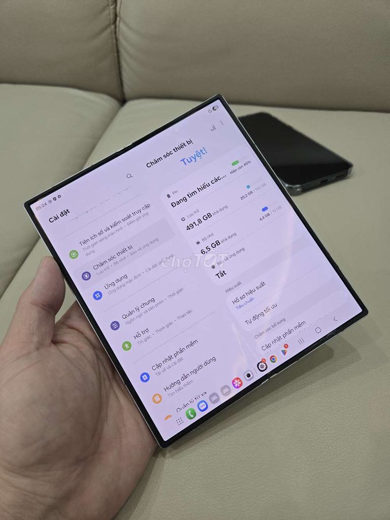 Samsung Fold 6 512GB Bạc Hàn Quốc. Mua bán Điện thoại tại Quận Nam Từ Liêm Hà Nội được đăng bởi Viet Smarthome hình 1