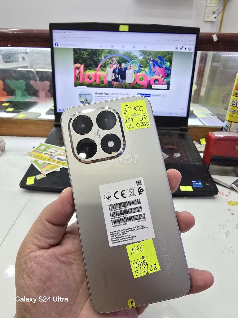 Xiaomi 15T 5G 12GB/512GB Bạc Like New. Mua bán Điện thoại tại Thành phố Long Xuyên An Giang được đăng bởi Facebook Cầm Đồ Thúy Vân hình 1