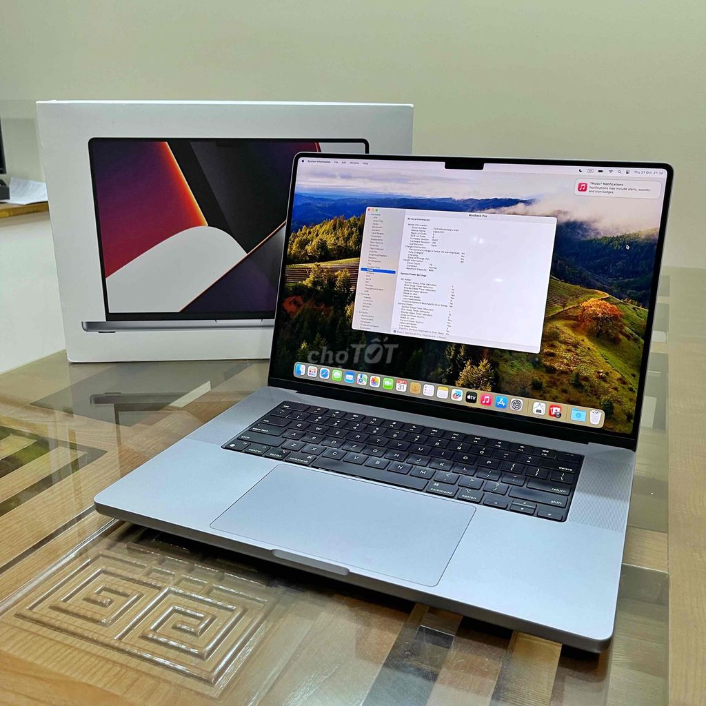 Macbook Pro 16 inch M1 Pro 16GB/1TB