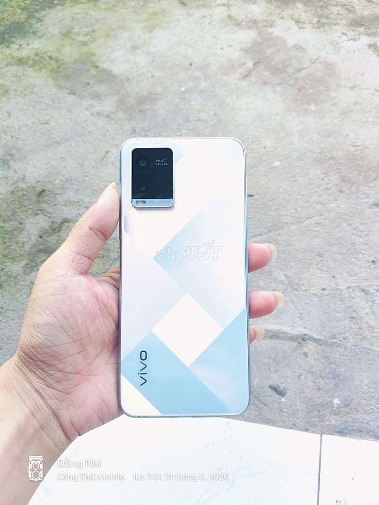 Bán điện thoại Vivo Y21 4GB/64GB Trắng. Mua bán Điện thoại tại Huyện Vĩnh Cửu Đồng Nai được đăng bởi thái  hình 1