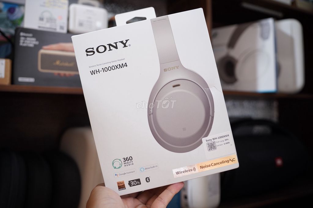 Sony WH-1000XM4 màu be full box đẹp. Mua bán Tivi, Âm thanh tại Quận Bình Tân Tp Hồ Chí Minh được đăng bởi Huy Lương hình 1