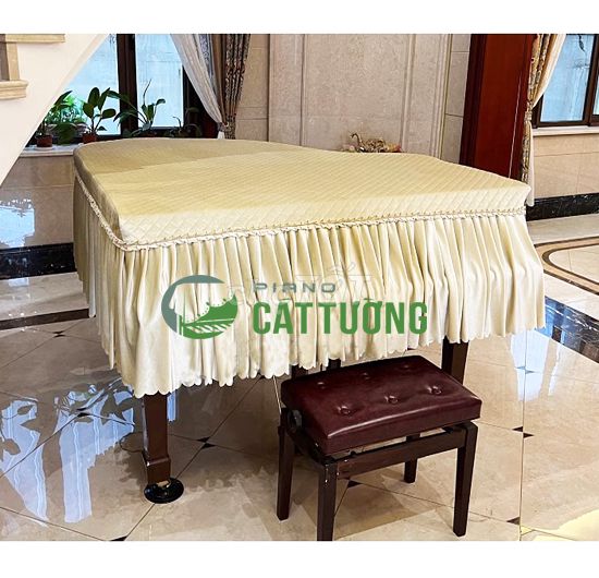 Khăn phủ đàn grand piano,đàn dương cầm sang trọng