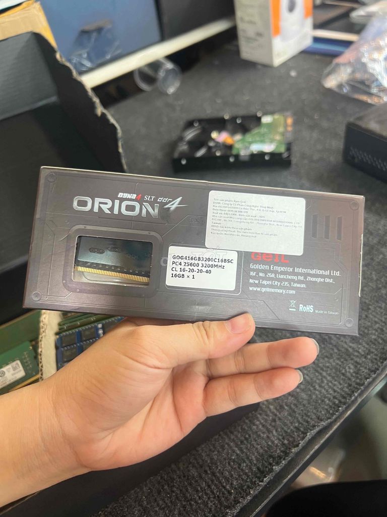 RAM Golden Emperor Orion 16GB DDR4 bhh 2028. Mua bán Linh kiện (RAM, Card...) tại Quận Phú Nhuận Tp Hồ Chí Minh được đăng bởi tiến tài 770 nguyễn kiệm p4 quận phú nhuận hình 1