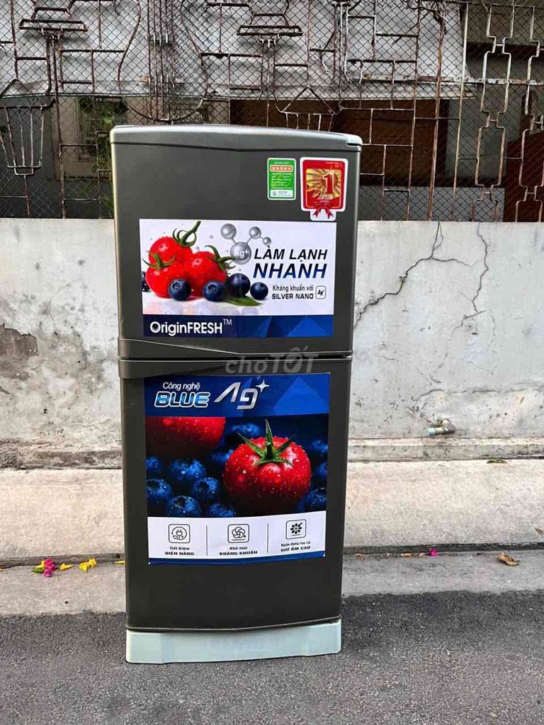 Tủ lạnh Sanyo 110 lít Xám. Mua bán Tủ lạnh tại Quận Tân Phú Tp Hồ Chí Minh được đăng bởi Thiên Ân hình 1