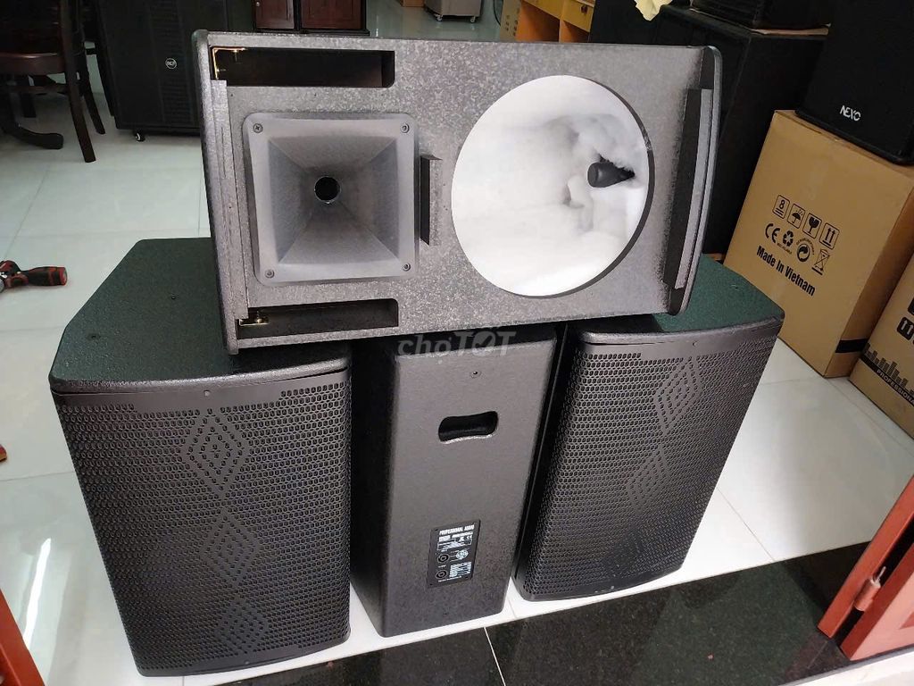 Vỏ loa full đơn bass 30 trép kèn(thùng mới 100%). Mua bán Tivi, Âm thanh tại Huyện Hóc Môn Tp Hồ Chí Minh được đăng bởi Âm thanh Hóc Môn hình 2