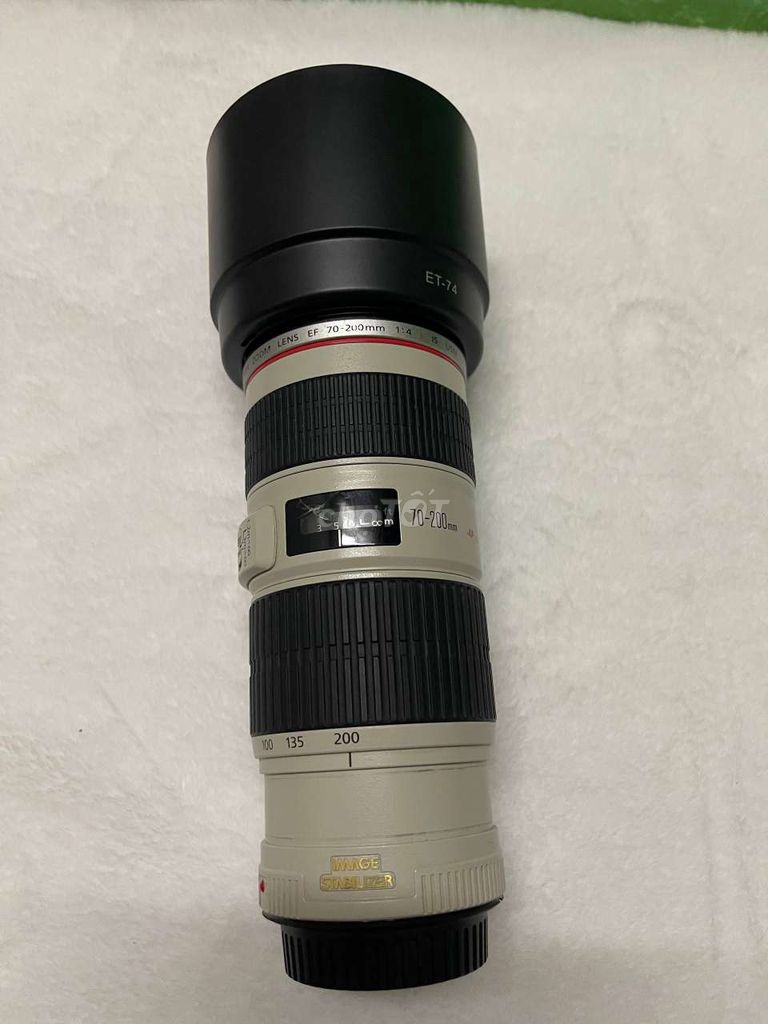 Ống kính Canon 70-200 F4L IS Trắng Đã sử dụng. Mua bán Máy ảnh, Máy quay tại Quận Tân Bình Tp Hồ Chí Minh được đăng bởi Nguyên hình 1