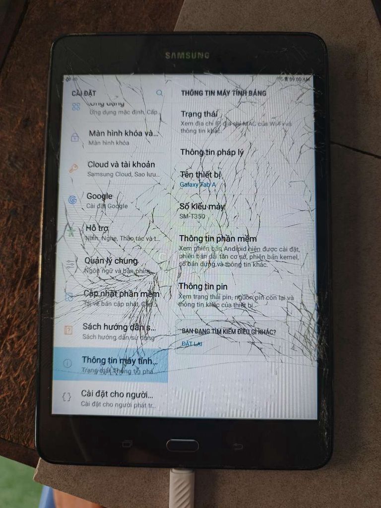 Samsung Galaxy Tab A Đen. Mua bán Máy tính bảng tại Huyện Hóc Môn Tp Hồ Chí Minh được đăng bởi Đinh Tuyết hình 1