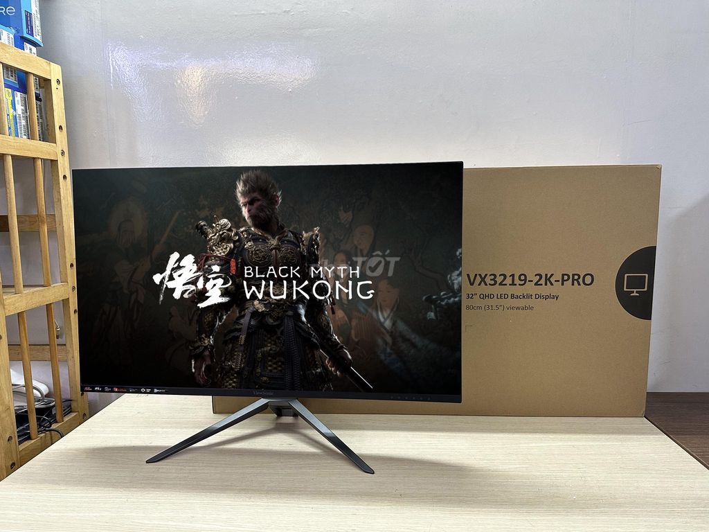 Màn chiến game to đây ae 32" 2k 165hz Viewsonic