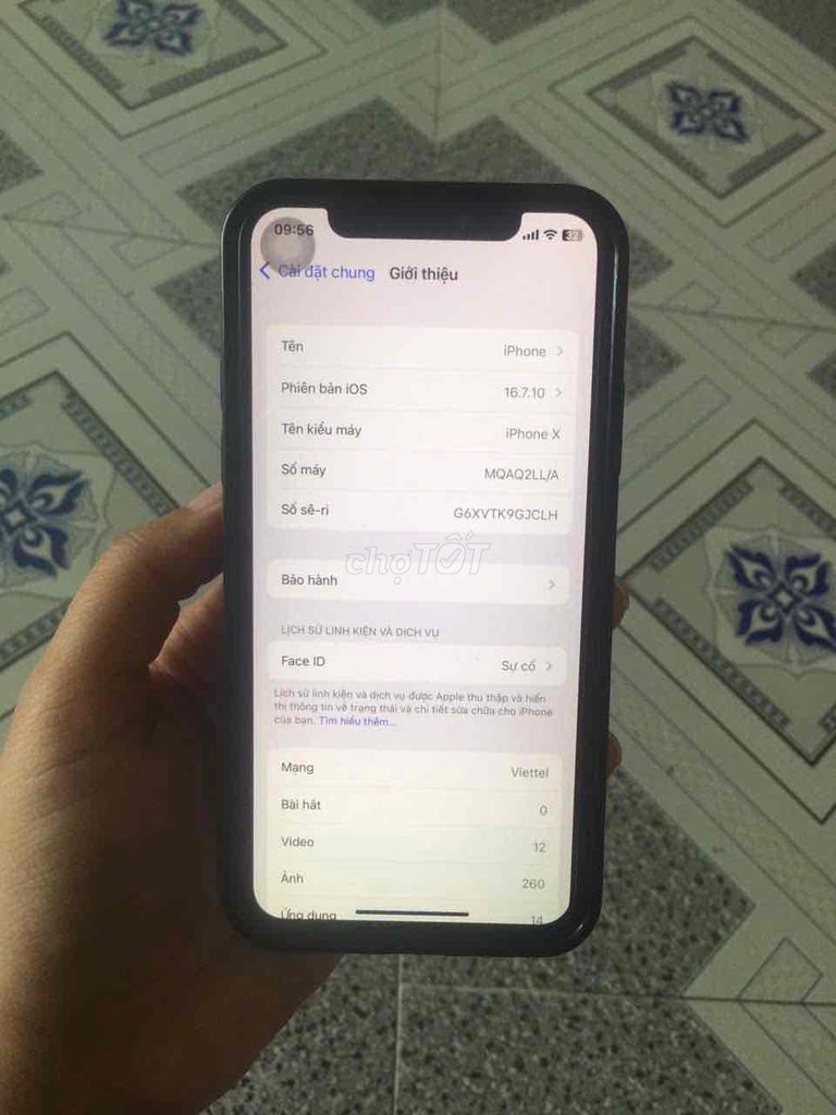 Ip X 64gb. Mua bán Điện thoại tại Huyện Tam Bình Vĩnh Long được đăng bởi Ngoc Kim hình 1