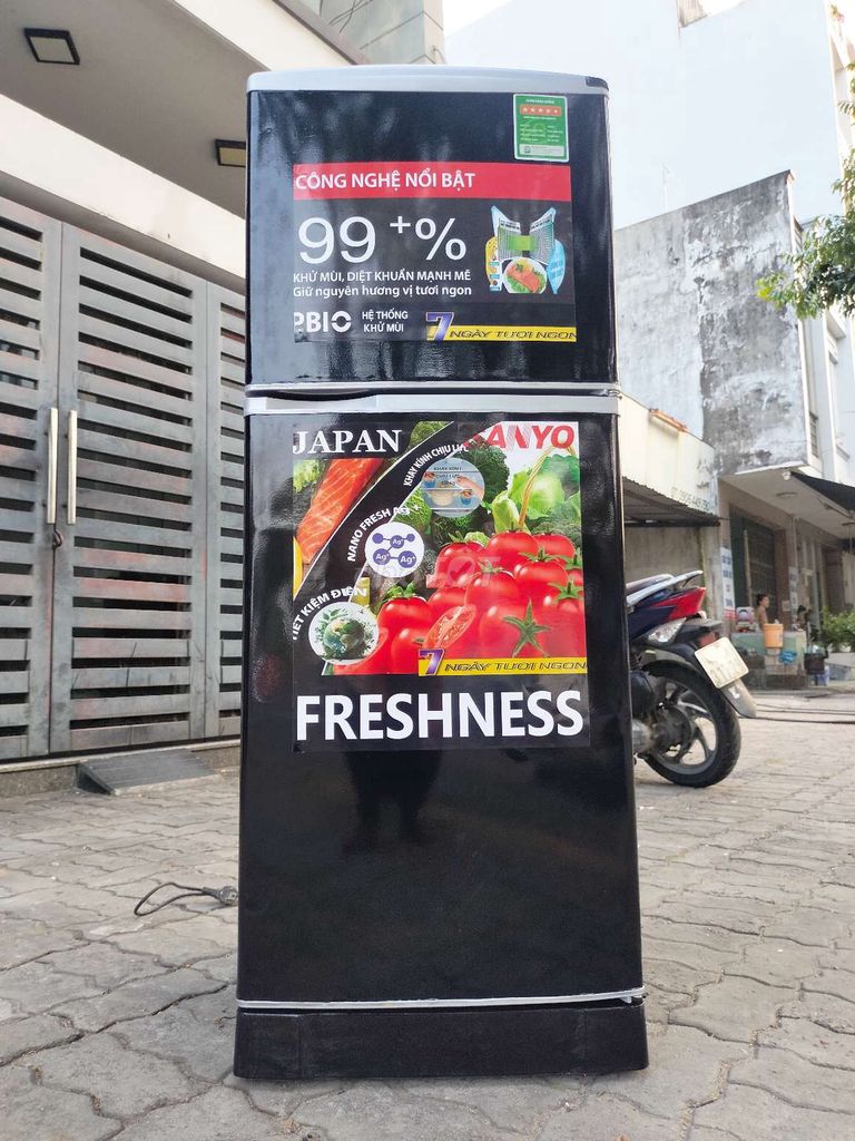 Thanh lý tủ lạnh Sanyo đang dùng tốt. Mua bán Tủ lạnh tại Quận Cẩm Lệ Đà Nẵng được đăng bởi Ánh hình 1
