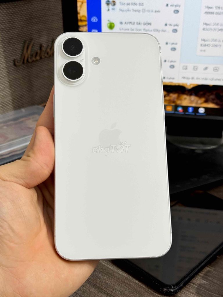 16plus 256 Trắng Vn Pin 92 Chuẩn zinall đẹp. Mua bán Điện thoại tại Quận 11 Tp Hồ Chí Minh được đăng bởi MT Mobile hình 1