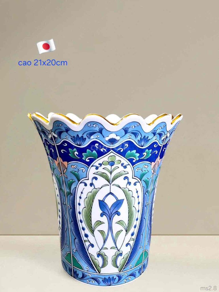 Lọ hoa gốm sứ Nhật Bản. Mua bán Cây cảnh, đồ trang trí tại Thành phố Rạch Giá Kiên Giang được đăng bởi Đức Bảo Trần hình 1