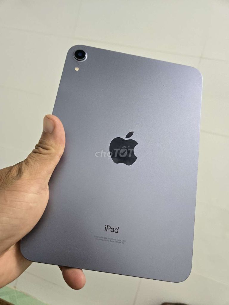 Apple iPad mini 6 Wifi A15 8.3 inch Xám 64GB 97%. Mua bán Máy tính bảng tại Thành phố Bến Tre Bến Tre được đăng bởi Lê Trường hình 1