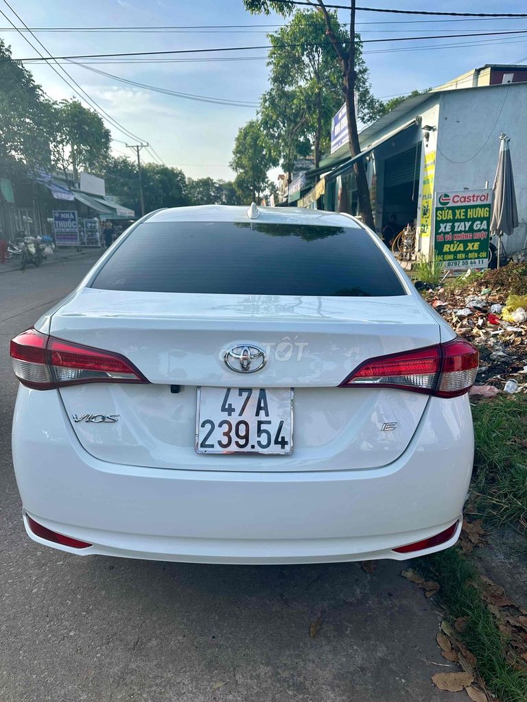 Toyota Vios 2019 E màu Trắng. Mua bán Ô tô tại Thị xã Bến Cát Bình Dương được đăng bởi du hình 8
