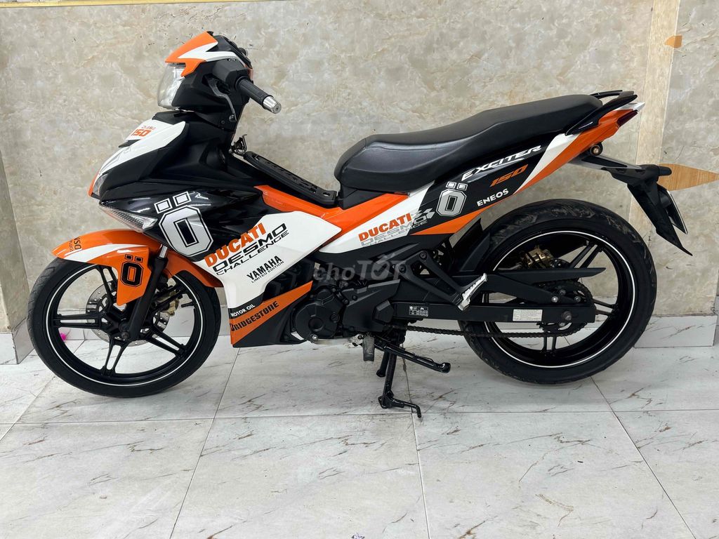 Ex 150 đời 2018 trắng cam đen siêu đẹp 43D1-689.87. Mua bán Xe máy tại Quận Sơn Trà Đà Nẵng được đăng bởi Minh Dũng bán trả góp 136 vân đồn  hình 6