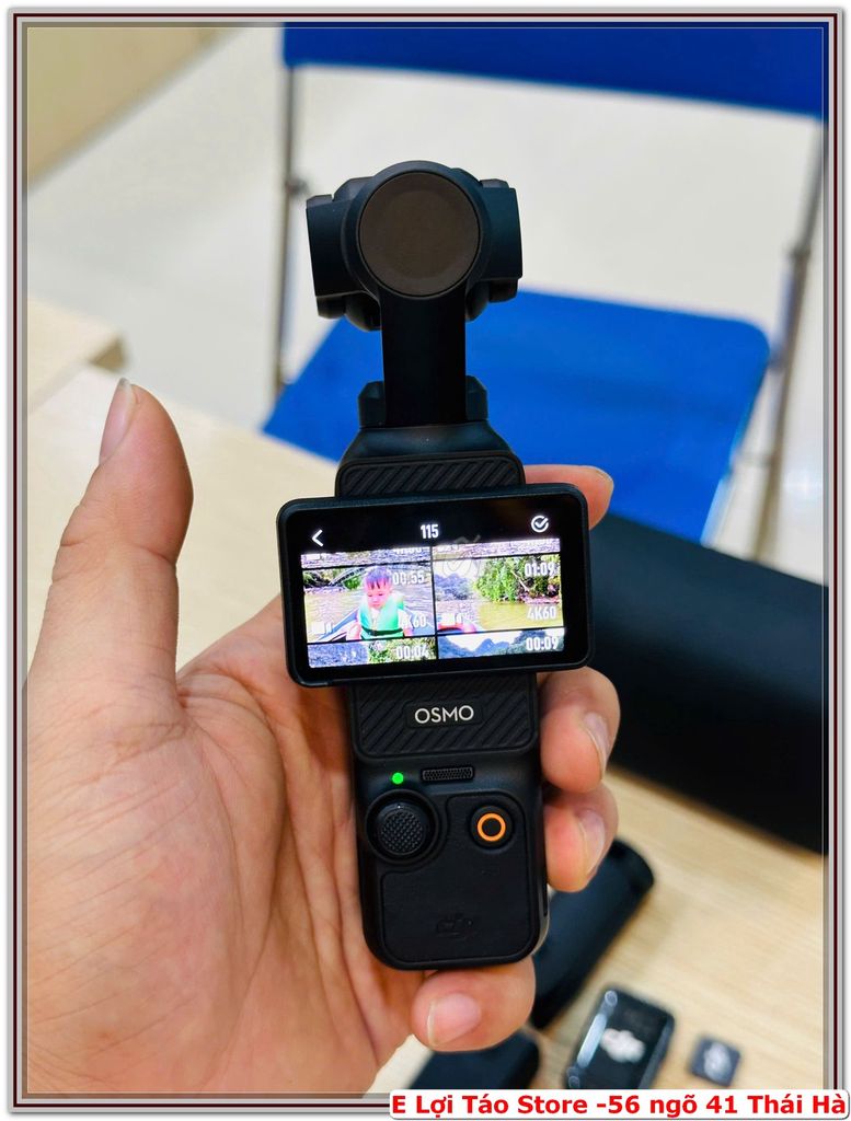 DJI POCKET 3 BẢN COMBO CÓ MÍC RỜI BH 15/06/2027. Mua bán Máy ảnh, Máy quay tại Quận Đống Đa Hà Nội được đăng bởi Nguyễn Tiến Lợi hình 1