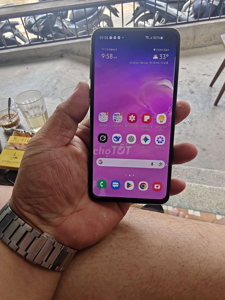 Samsung Galaxy S10e 128GB Xanh. Mua bán Điện thoại tại Quận Liên Chiểu Đà Nẵng được đăng bởi Kiên Nhẫn hình 1