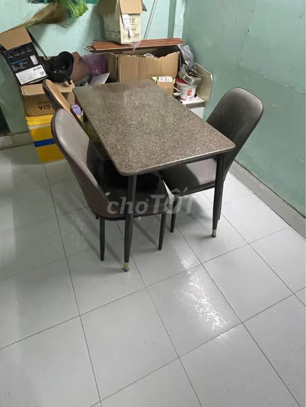 Bộ bàn ghế đá Nâu 1 bàn 3 ghế. Mua bán Bàn ghế tại Huyện Hóc Môn Tp Hồ Chí Minh được đăng bởi VPhone24h  hình 1
