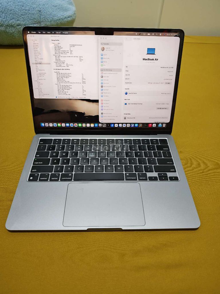 Apple Macbook Air M3 13 inch 16GB/512GB Như mới. Mua bán Laptop tại Quận 12 Tp Hồ Chí Minh được đăng bởi TRAN CONG TRI hình 1