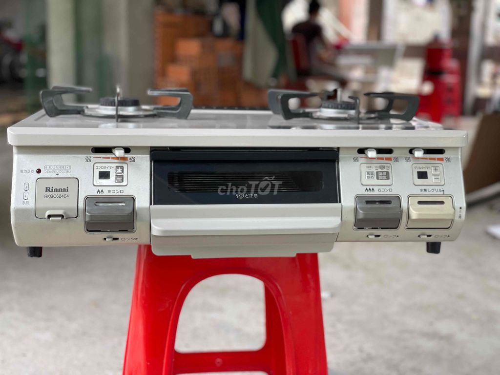 Bếp ga Rinnai RKGC624E4 Trắng. Mua bán Bếp, lò, đồ điện nhà bếp tại Thị xã Tân Châu An Giang được đăng bởi Duy Anh Phạm Huỳnh hình 1