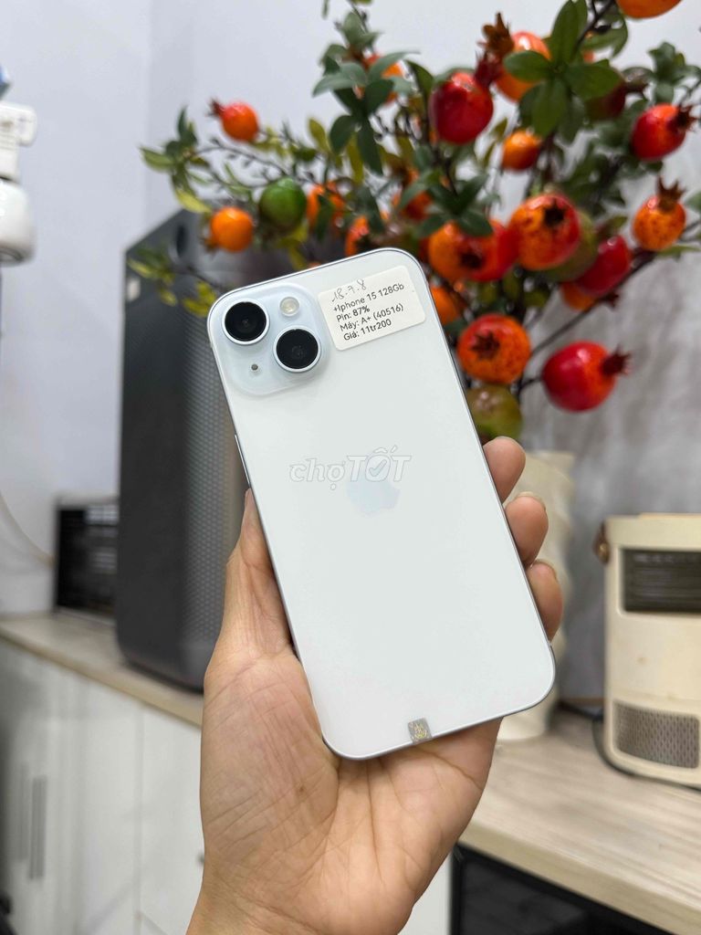 iPhone 15 128GB Quốc tế Xanh P87 Đẹp 99 ios 18.7.8. Mua bán Điện thoại tại Huyện Hóc Môn Tp Hồ Chí Minh được đăng bởi Thu hình 1