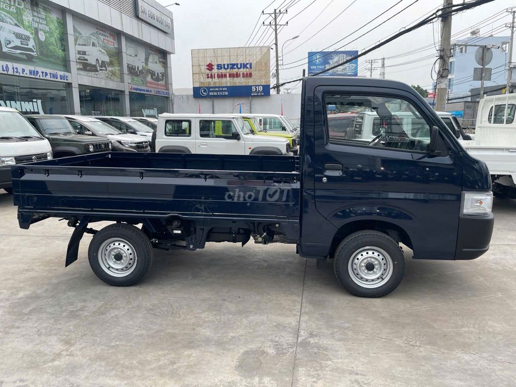 bán xe tải Suzuki Pro 2024 màu xanh, giảm 20 triệu