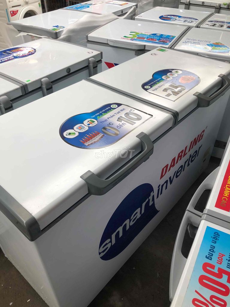 Tủ đông Darling Smart Inverter 470/370 lít giá rẻ. Mua bán Tủ lạnh tại Quận Gò Vấp Tp Hồ Chí Minh được đăng bởi Bích Phượng hình 1
