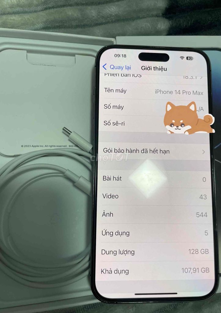 Apple iPhone 14 Pro Max 128GB Tím. Mua bán Điện thoại tại Quận Kiến An Hải Phòng được đăng bởi V A hình 1