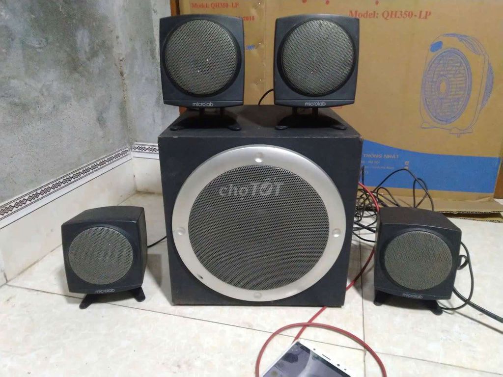 Bán thanh lý bộ loa 4.1 Microlab đang dùng ngon. Mua bán Tivi, Âm thanh tại Huyện Chương Mỹ Hà Nội được đăng bởi Ng hoàng hình 1
