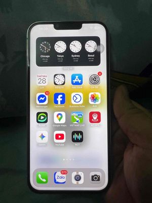 iphone 13 pro max 128 trắng Việt Nam!
