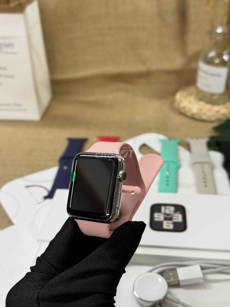 Apple Watch Series 1 42mm Thép Trắng Mới. Mua bán Thiết bị đeo thông minh tại Quận 10 Tp Hồ Chí Minh được đăng bởi  Hoa Nhung hình 1