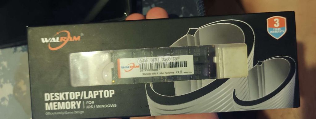 WALRAM RAM Laptop DDR4 32GB 3200MHz Samsung. Mua bán Linh kiện (RAM, Card...) tại Quận Hoàng Mai Hà Nội được đăng bởi Abcxyz 1 hình 1