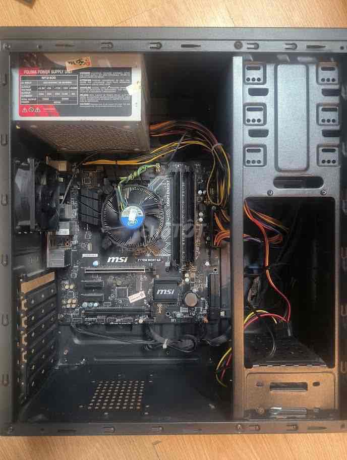 Thùng PC MSI Đen. Mua bán Máy tính để bàn tại Thành phố Pleiku Gia Lai được đăng bởi nguyen nam hình 1