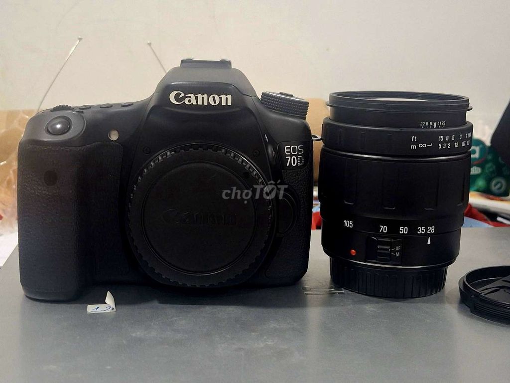 Máy ảnh Canon EOS 70D. Mua bán Máy ảnh, Máy quay tại Thành phố Nha Trang Khánh Hòa được đăng bởi Vũ Lê Quang hình 1