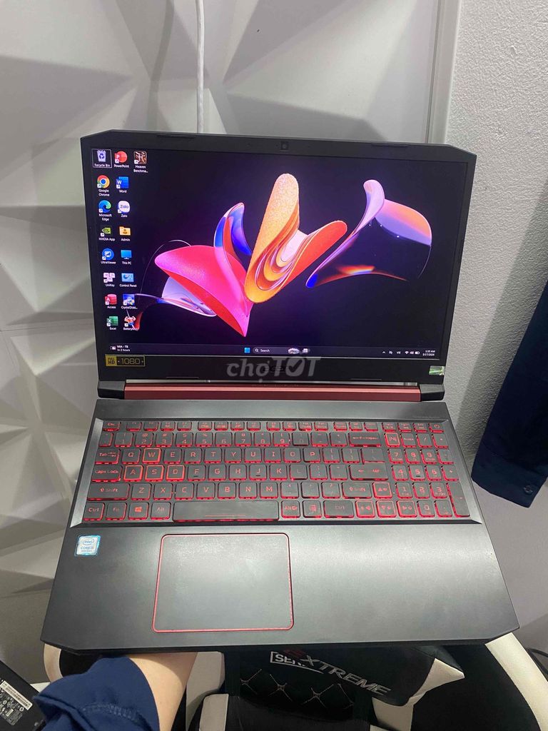 Acer Nitro i5 9300H GTX1050 8GB/256GB gaming tốt. Mua bán Laptop tại Quận Cầu Giấy Hà Nội được đăng bởi VM hình 1