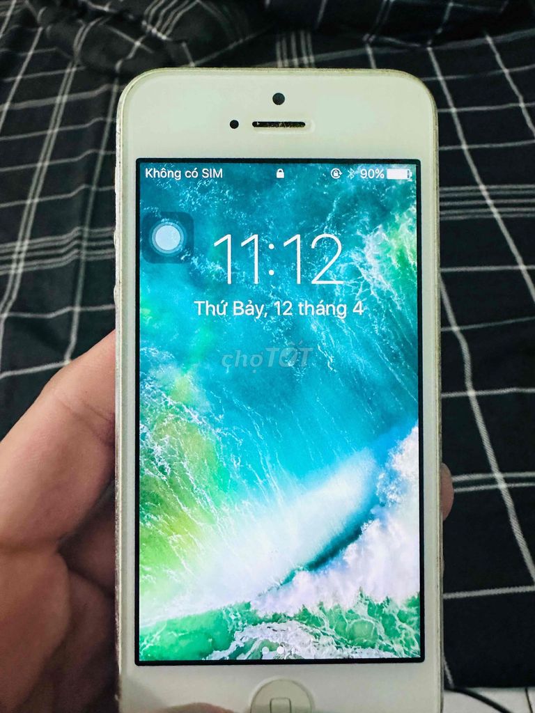 Apple iPhone 5S 16GB Trắng. Mua bán Điện thoại tại Huyện Nhơn Trạch Đồng Nai được đăng bởi Long Thọ hình 1