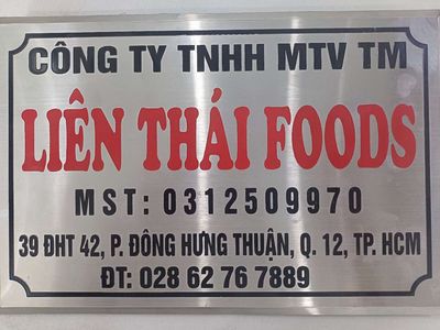 CÔNG TY TNHH THỰC PHẨM LIÊN THÁI FOODS