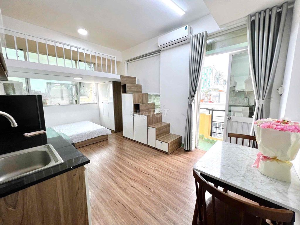 CHO THUÊ DUPLEX 35m2 ĐẦY ĐỦ TIỆN NGHI NGAY ĐH KINH TẾ TP.HCM CSB