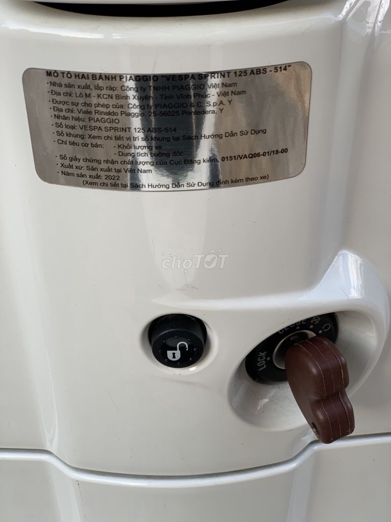Bán Xe  , Vespa Print Siêu Đẹp , như mới. Mua bán Xe máy tại Thành phố Buôn Ma Thuột Đắk Lắk được đăng bởi Nguyễn Ngọc Sơn  hình 12
