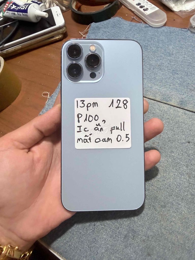 Apple iPhone 13 Pro Max 128GB Xanh. Mua bán Điện thoại tại Huyện Tân Phước Tiền Giang được đăng bởi Le Duy Hong Duc hình 1