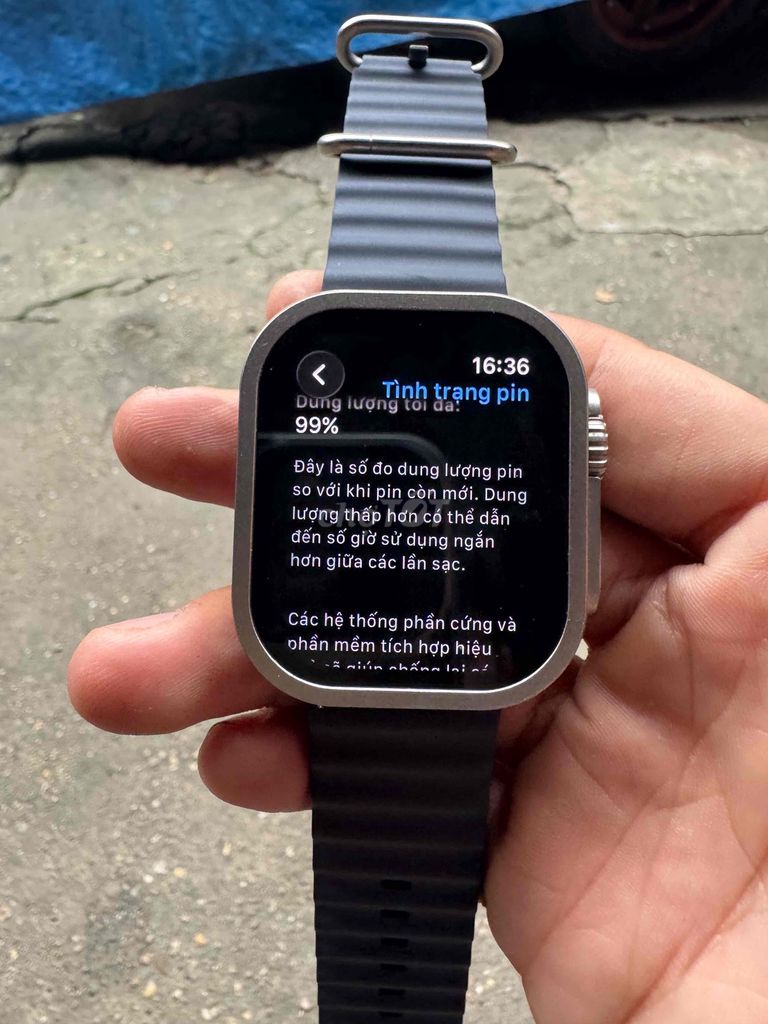 Apple Watch Ultra 2 Bạc. Mua bán Thiết bị đeo thông minh tại Quận Hoàn Kiếm Hà Nội được đăng bởi phan hoà  hình 1