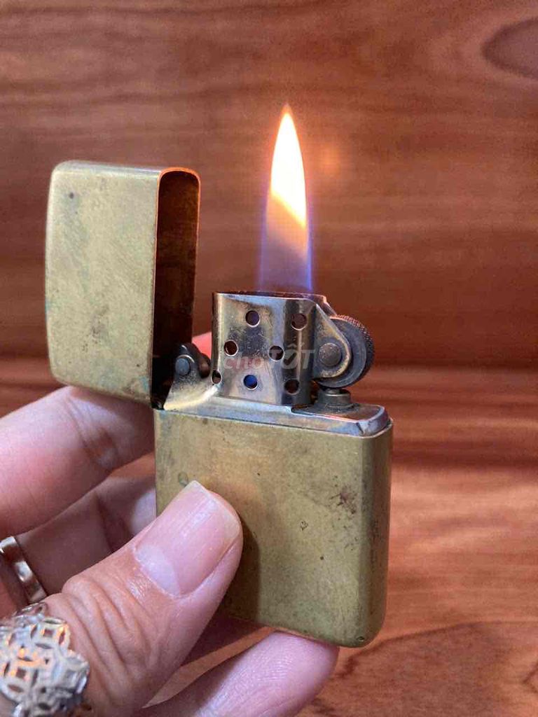 Zippo Đồng Khối Made In USA